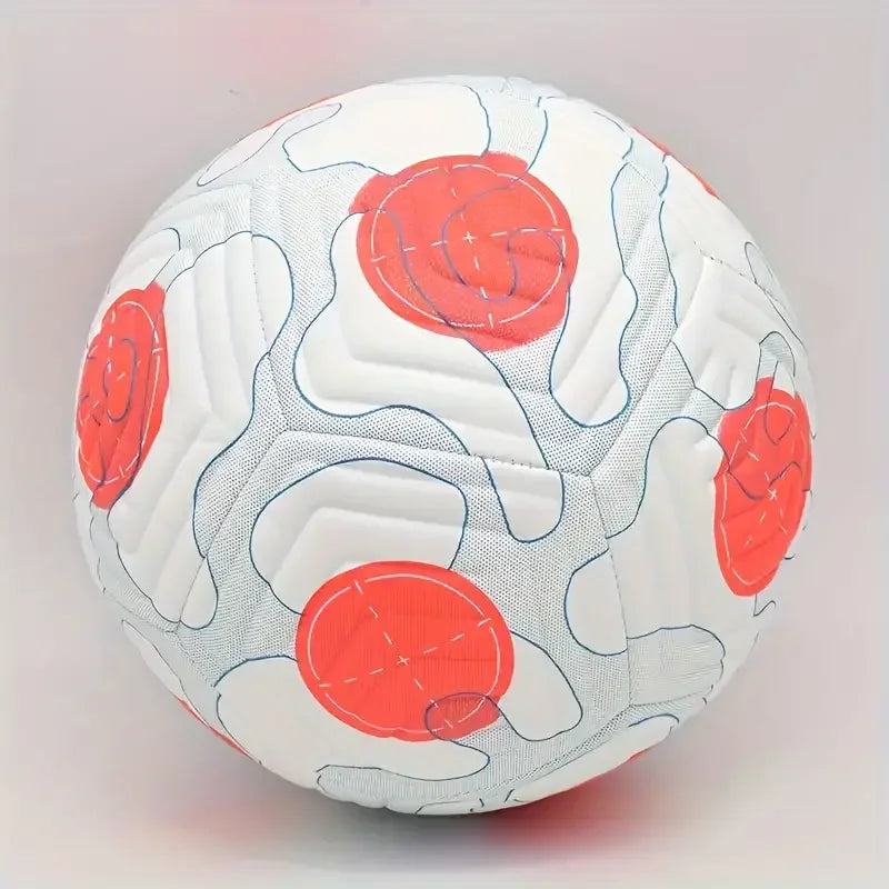 1pc size 5 professional football, durable and safe PU material football, ideal for outdoor training and recreation